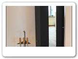 Kamin verspiegelt